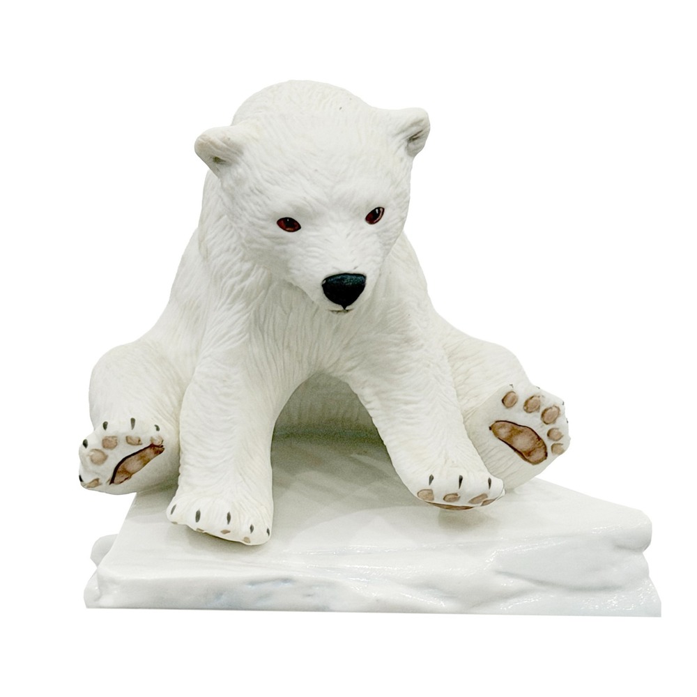 Vintage Lenox Polar Bear Cub Iceberg 1991 Fine Porcelain Figurine Hand Crafted